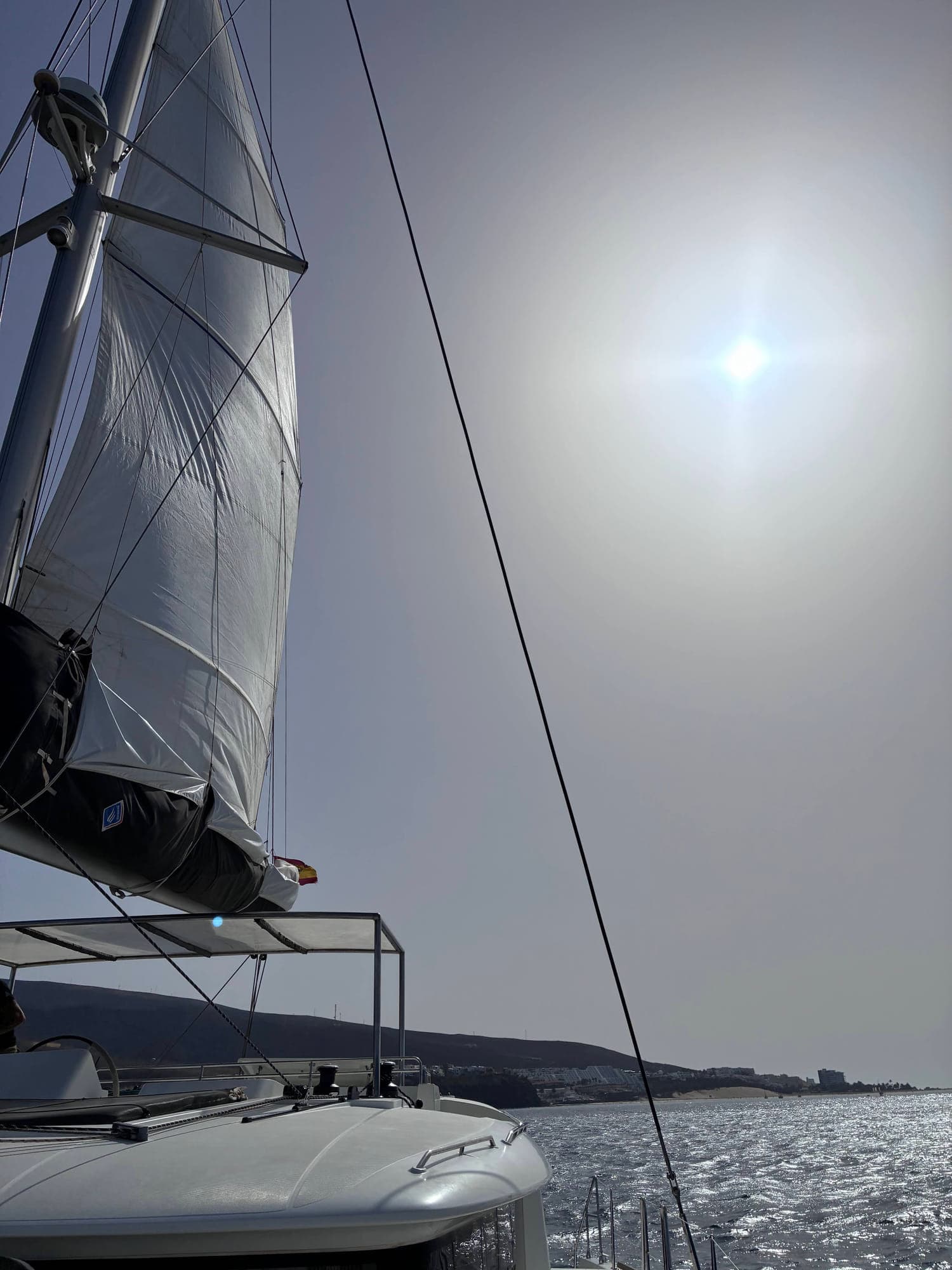 Sailing with the sun and ocean breeze